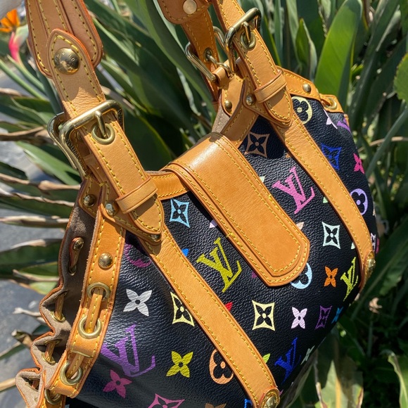 🎨Louis Vuitton X Takashi Murakami Theda Bag - Picture 10 of 14